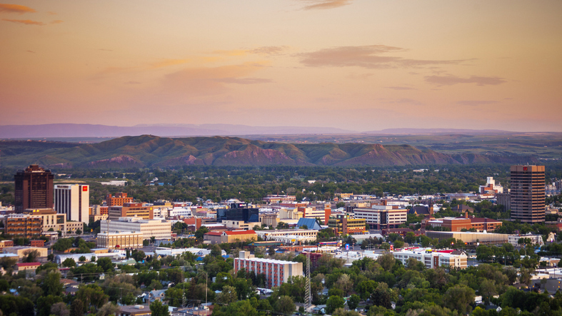 Beautiful city of Billings, MT